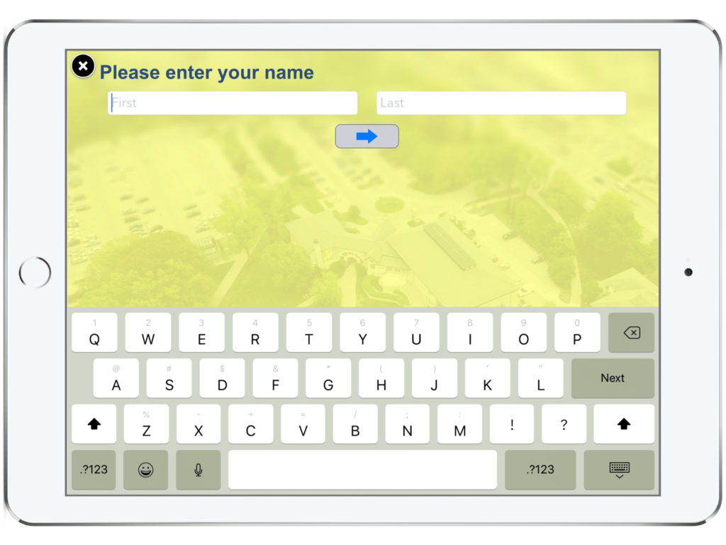 Lead Capture Example - OnSpot Social App lead collection - OnSpot Social App